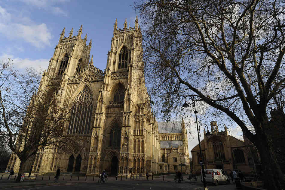 The stones of York Minster in northern England are decaying. Olive oil may be just the dressing the cathedral needs to preserve its Gothic architecture.