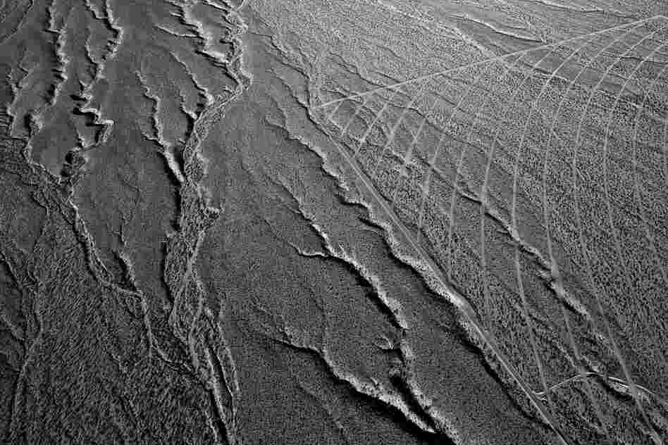 Detail of service and boundary roads for Solar Field Two. January 2012.