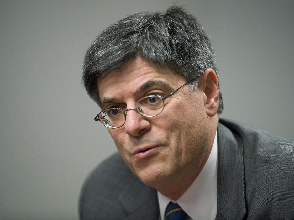 Jack Lew, current White House chief of staff. He's likely to be the nominee for treasury secretary.