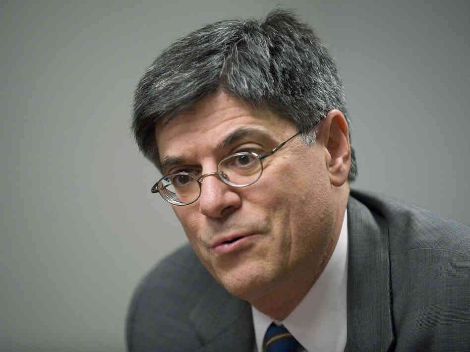 Jack Lew, current White House chief of staff. He's likely to be the nominee for treasury secretary.