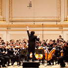 Gustavo Dudamel conducts Simon Bolivar Symphony Orchestra of Venezuela at Carnegie Hall. Gustavo Dudamel conducts Simon Bolivar Symphony Orchestra of Venezuela at Carnegie Hall.