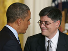 President Obama nominates Jacob Lew to be his second-term Treasury secretary on Thursday at the White House. President Obama nominates Jacob Lew to be his second-term Treasury secretary on Thursday at the White House.