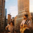 Greg Saunier (left) and Sean Lennon of the band Mystical Weapons. Greg Saunier (left) and Sean Lennon of the band Mystical Weapons.