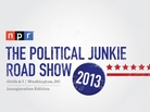 The Political Junkie Road Show, 2013 logo. The Political Junkie Road Show, 2013 logo.