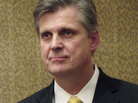 Former Rep. Todd Tiahrt, shown in Kansas in 2011, added language to the Justice Department's annual spending bill in 2003 that has put limits on the sharing of government gun records. Former Rep. Todd Tiahrt, shown in Kansas in 2011, added language to the Justice Department's annual spending bill in 2003 that has put limits on the sharing of government gun records.