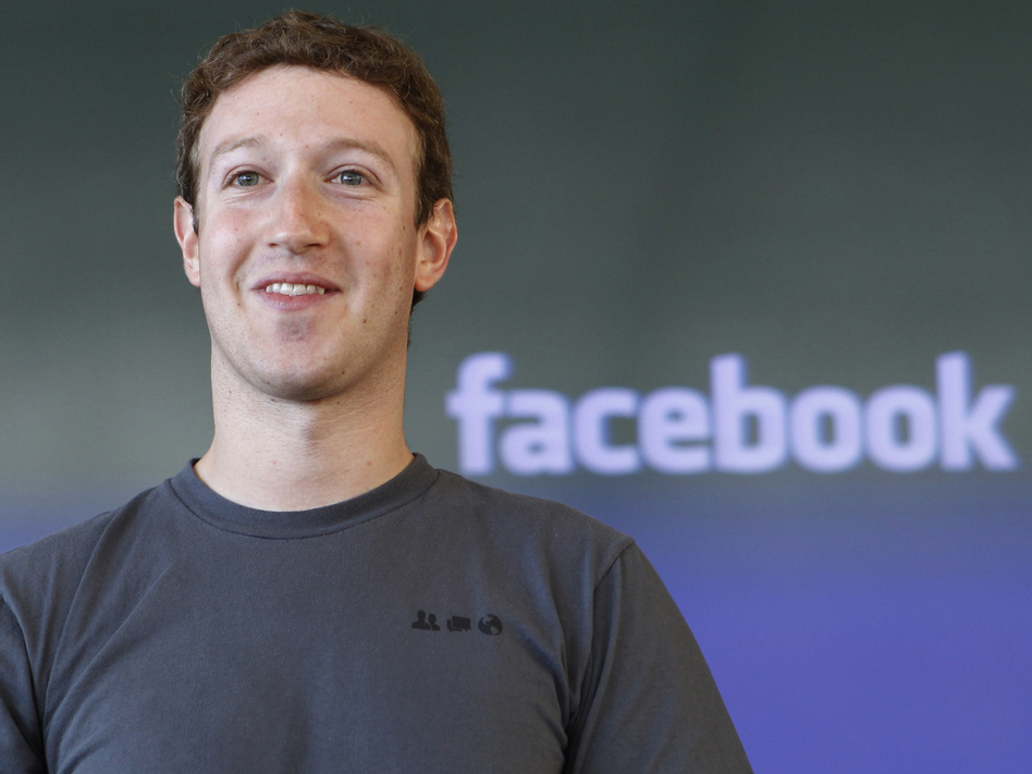 Why Is Facebook CEO Mark Zuckerberg Smiling? Maybe because someone might be willing to pay $100 to send him a message.