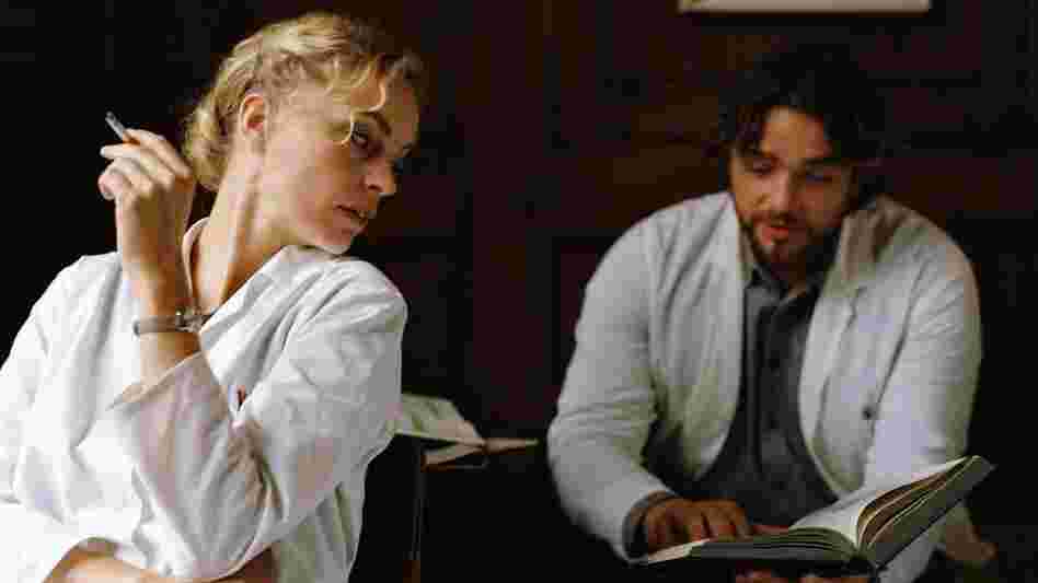 In a move for historical accuracy, recent German films like Christian Petzold's Barbara show a colorful, living version of communist East Germany. (Pictured: Nina Hoss as Barbara and Ronald Zehrfeld as Andre). In a move for historical accuracy, recent German films like Christian Petzold's Barbara show a colorful, living version of communist East Germany. (Pictured: Nina Hoss as Barbara and Ronald Zehrfeld as Andre).