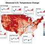 A map depicts temperature changes over the past 20 years, compared to the average between 1901 and 1960. "The period from 2001 to 2011 was warmer than any previous decade in every region," according to the National Climate Assessment. A map depicts temperature changes over the past 20 years, compared to the average between 1901 and 1960. "The period from 2001 to 2011 was warmer than any previous decade in every region," according to the National Climate Assessment.