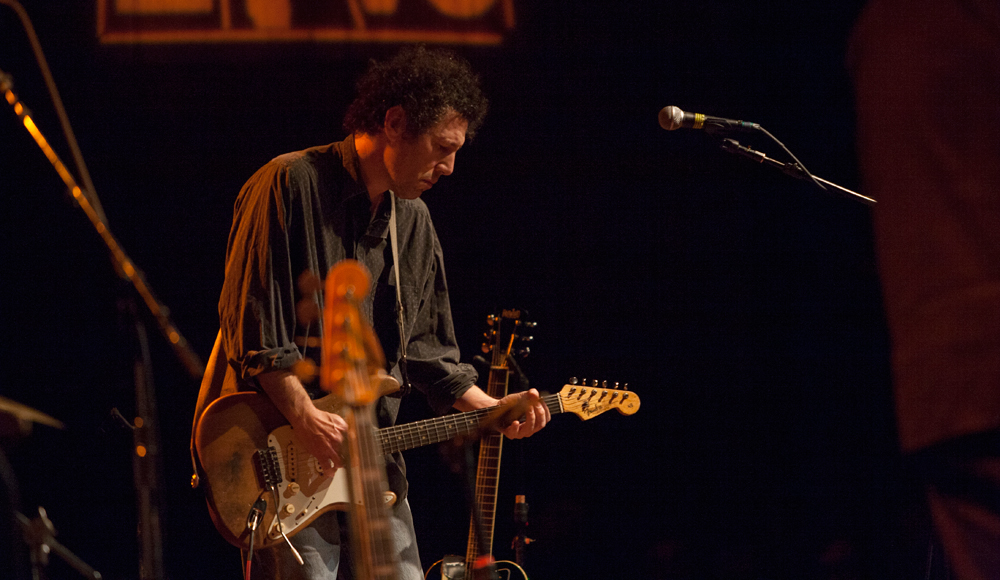 Kaplan takes a break from vocals during <em>Fade</em>'s 