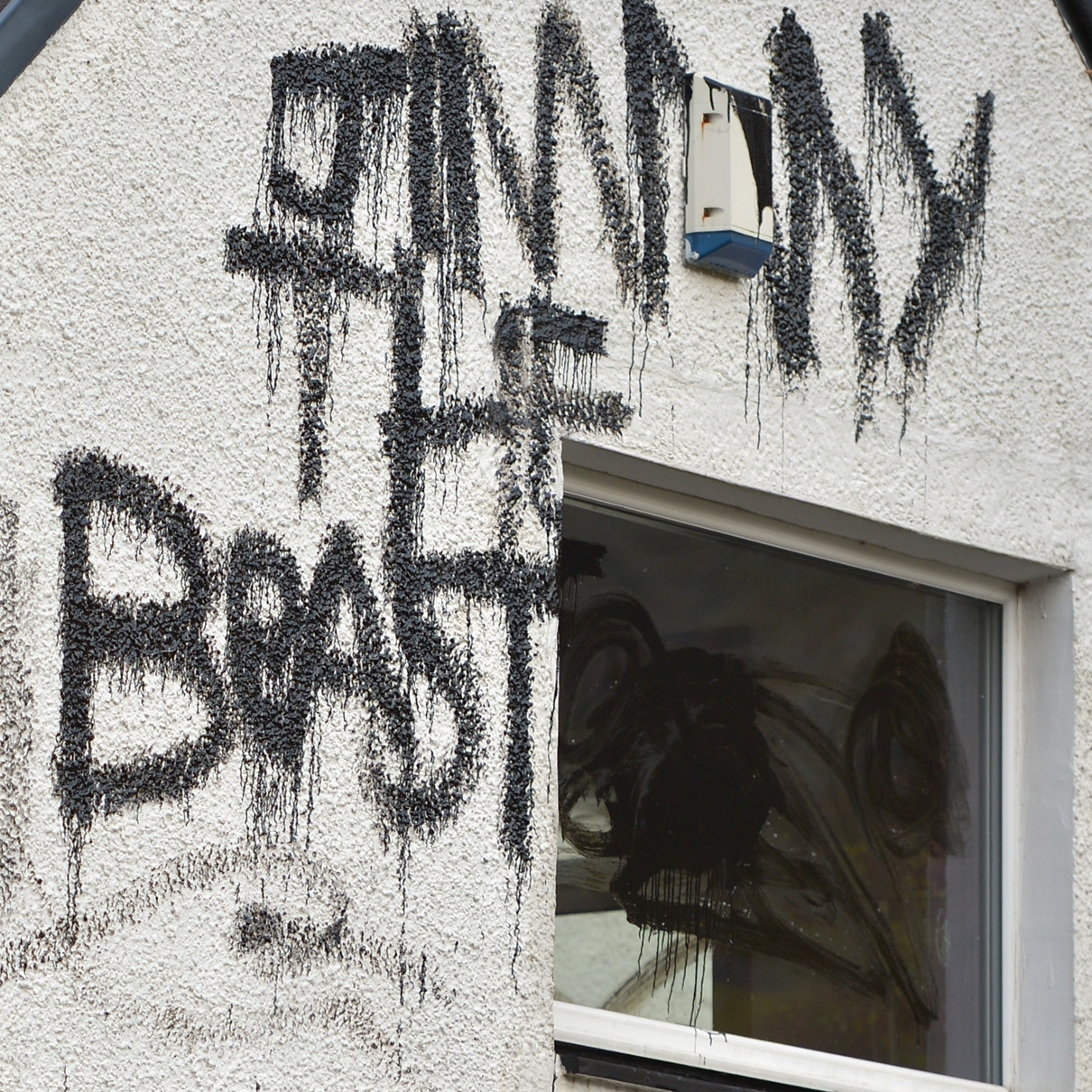 After accusations of sexual abuse against late TV personality Jimmy Savile became public last October, messages were spray-painted on his Scottish cottage, calling him a "beast." Police say the house was one of "the main premises" where the abuses took place.