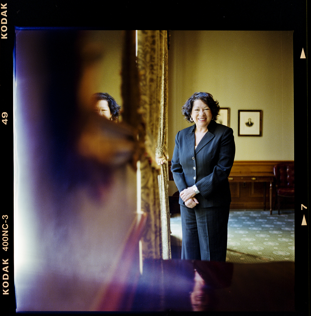 Supreme Court Justice Sonia Sotomayor spoke with NPR in December at the Supreme Court.