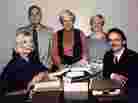 Longtime CIA agent and counterintelligence agent Jeanne Vertefeuille, pictured at center, was instrumental in uncovering undercover agents, or moles, within the organization in the 1980s and '90s. Longtime CIA agent and counterintelligence agent Jeanne Vertefeuille, pictured at center, was instrumental in uncovering undercover agents, or moles, within the organization in the 1980s and '90s.