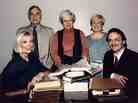 Longtime CIA agent and counterintelligence agent Jeanne Vertefeuille, pictured at center, was instrumental in uncovering undercover agents, or moles, within the organization in the 1980s and '90s.