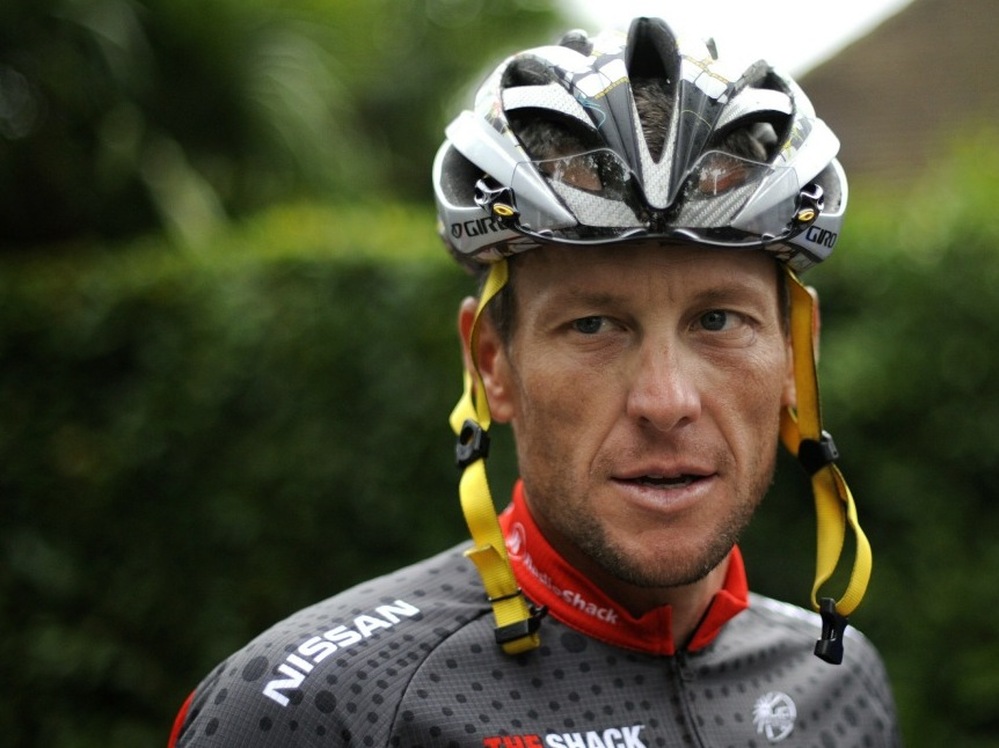 Lance Armstrong in 2010.