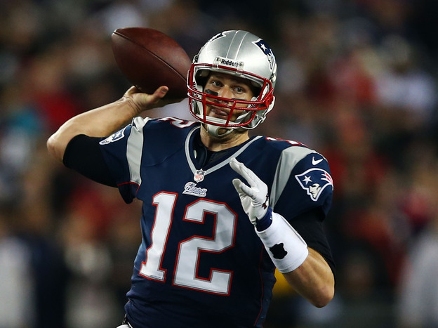 New England Patriots quarterback Tom Brady. His team beat the Houston Texans on Sunday and will go up against the Baltimore Ravens in next week's AFC championship game.