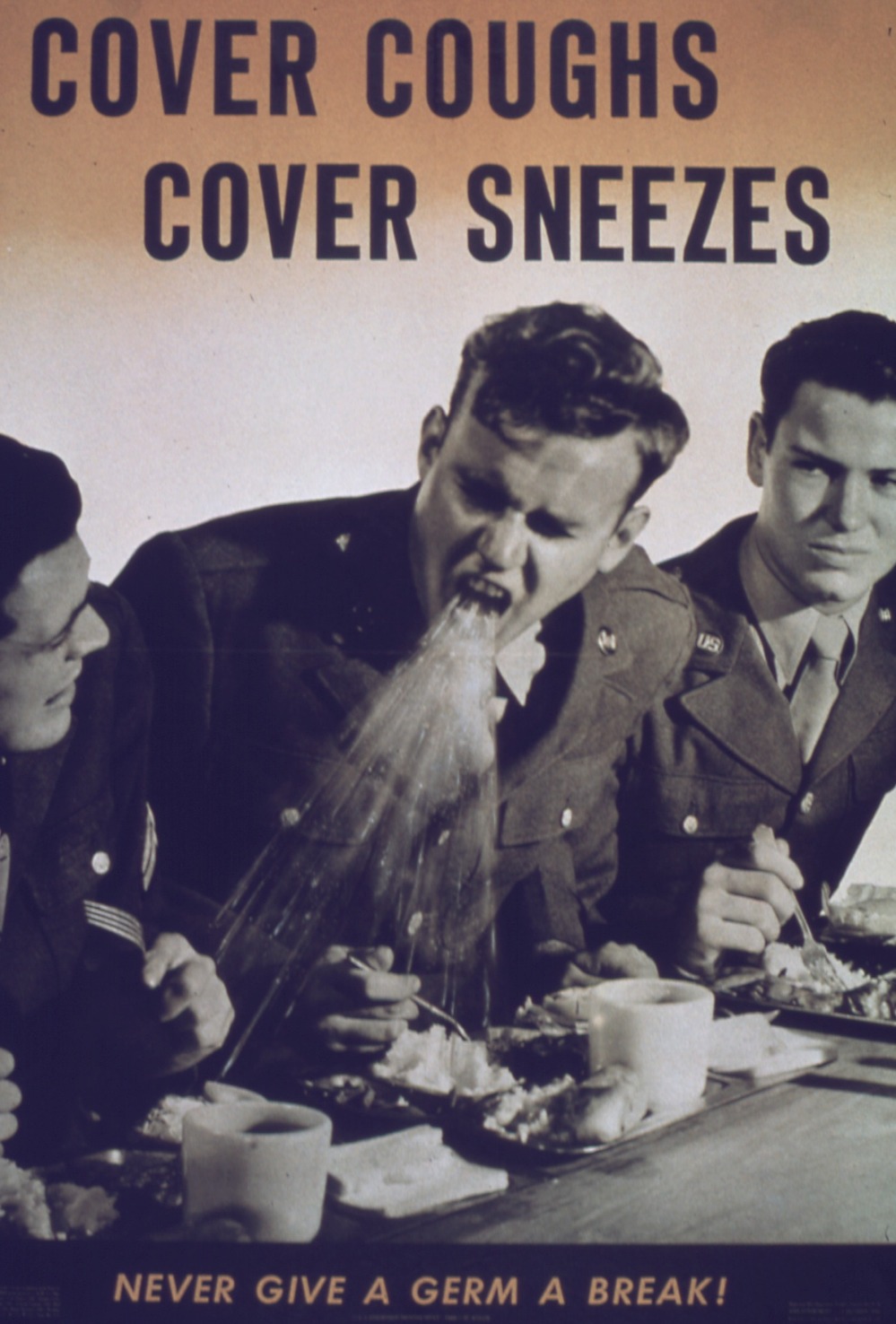 A health poster from World War II carries a message that still rings true.