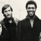 Today's World Cafe features interviews with Steve Cropper (second from left) and Booker T. Jones (third from left), both part of the Stax Records house band. Today's World Cafe features interviews with Steve Cropper (second from left) and Booker T. Jones (third from left), both part of the Stax Records house band.