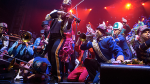 Mucca Pazza performs live at globalFEST 2013.
