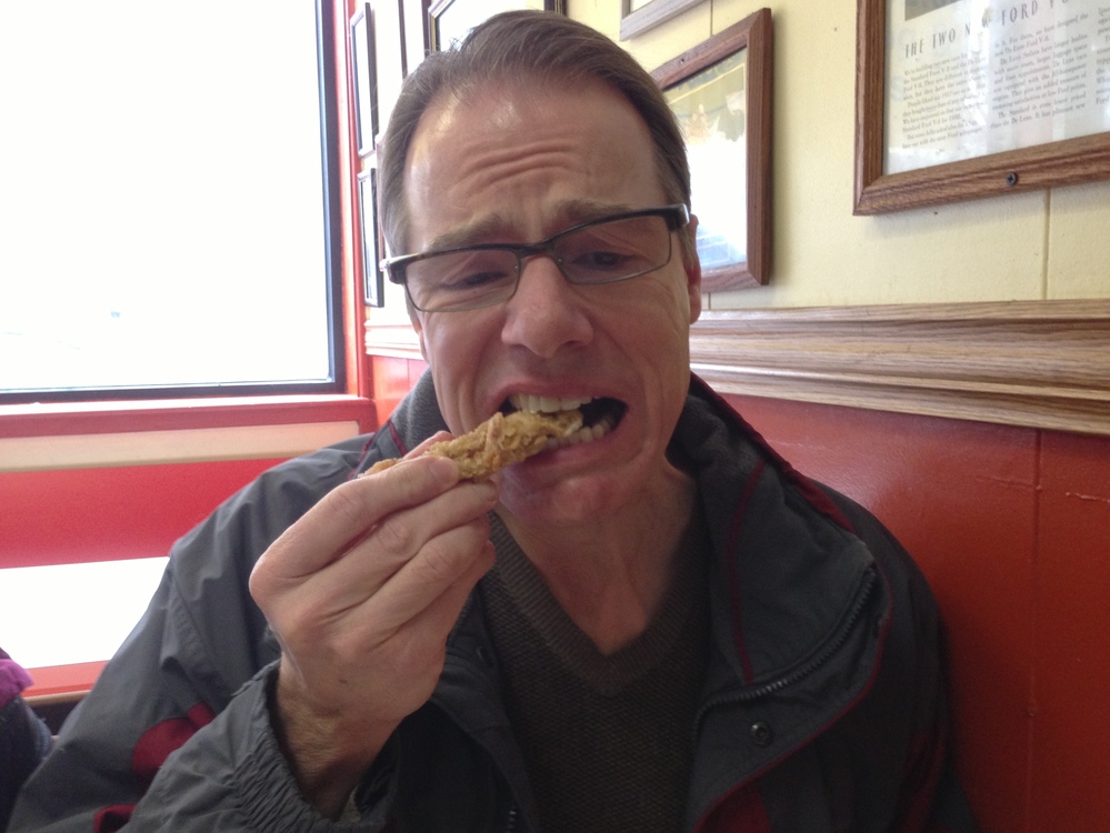 Robert's heart has the same expression on its face.