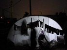 Clothes are hung to dry outside a tent housing Syrian refugees in Bab al-Salam refugee camp in Azaz, near the Syrian-Turkish border, on Sunday. Clothes are hung to dry outside a tent housing Syrian refugees in Bab al-Salam refugee camp in Azaz, near the Syrian-Turkish border, on Sunday.