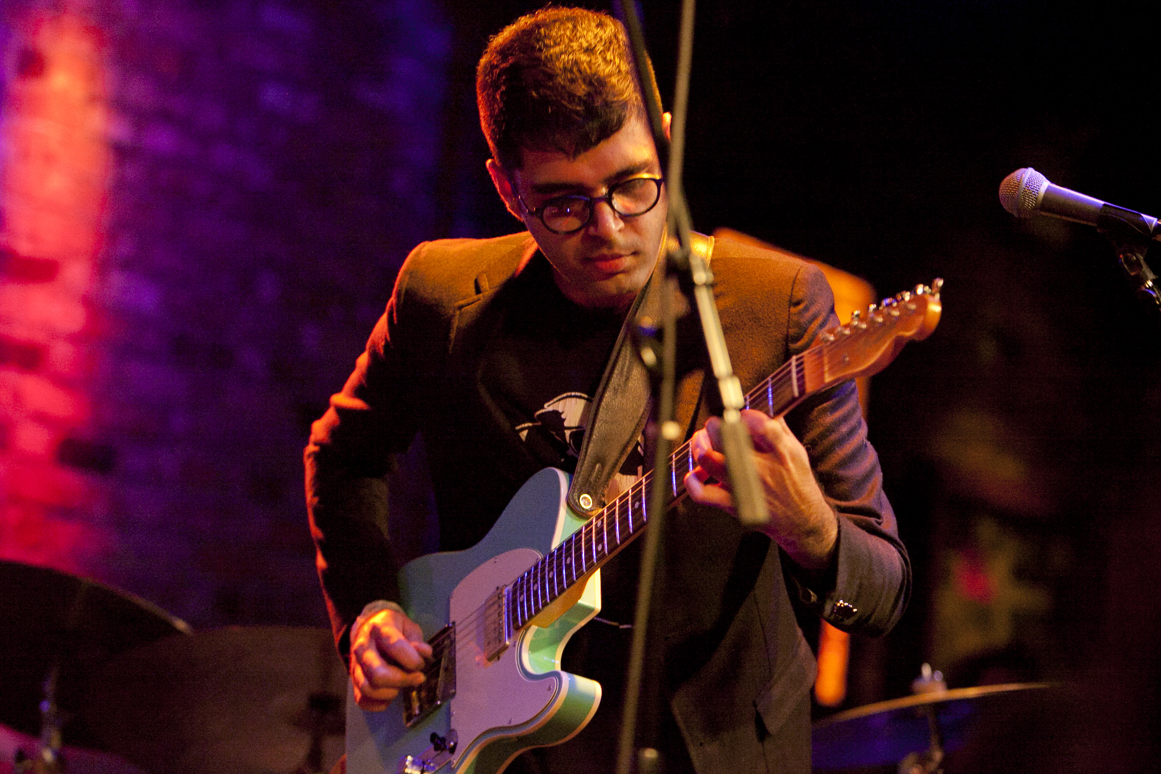 Guitarist Rafiq Bhatia led a proggy, dense quartet.