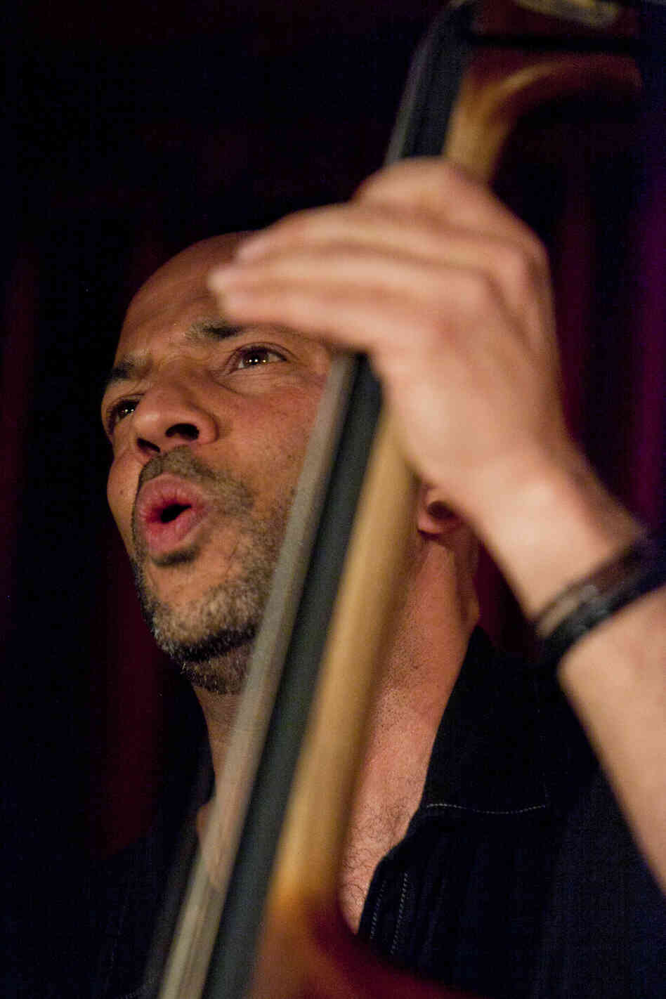 Bassist Eric Revis assembled a trio with pianist Kris Davis and drummer Andrew Cyrille.