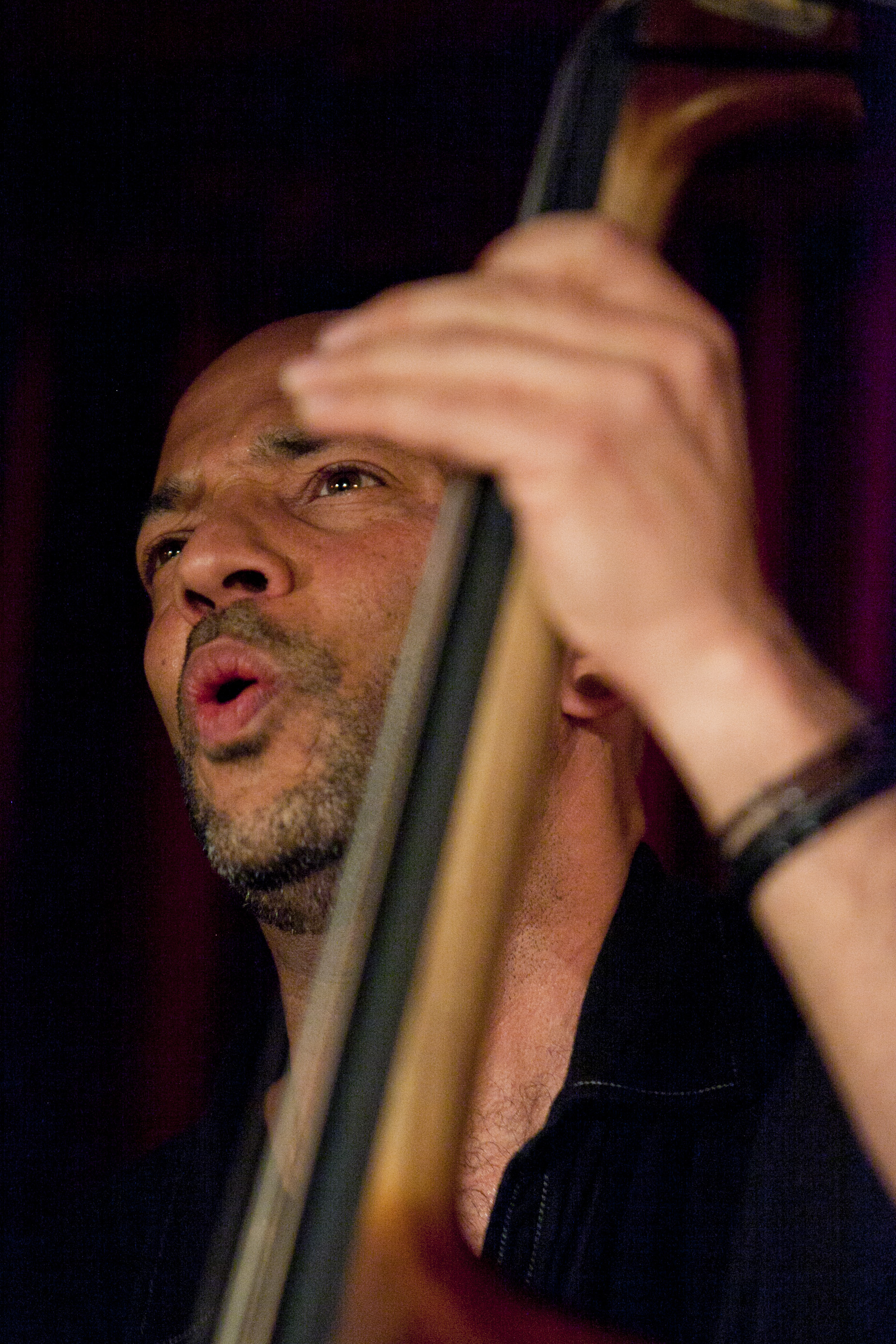 Bassist Eric Revis assembled a trio with pianist Kris Davis and drummer Andrew Cyrille.