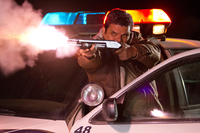 Sheriff's deputy Mike Figuerola (Luis Guzman) is Schwarzenegger's laid-back comrade in arms in the sleepy border town of Sommerton Junction.