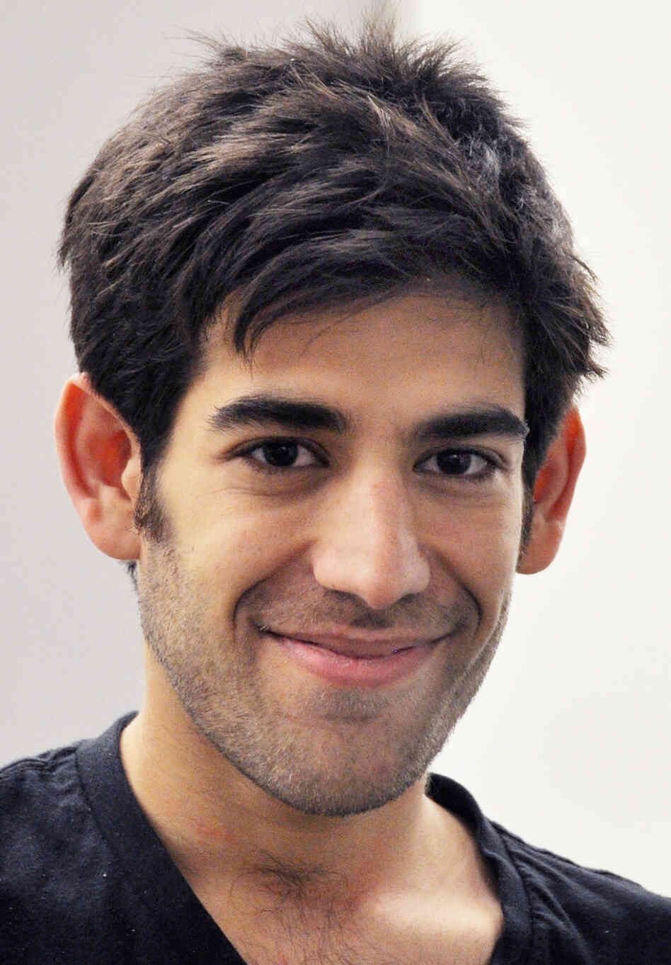This December photo provided by ThoughtWorks shows Aaron Swartz, a co-founder of Reddit, in New York.