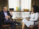 Lance Armstrong speaks with Oprah Winfrey during taping for the show Oprah and Lance Armstrong: The Worldwide Exclusive in Austin, Texas, on Monday. The interview airs Thursday and Friday on the Oprah Winfrey Network. Lance Armstrong speaks with Oprah Winfrey during taping for the show Oprah and Lance Armstrong: The Worldwide Exclusive in Austin, Texas, on Monday. The interview airs Thursday and Friday on the Oprah Winfrey Network.