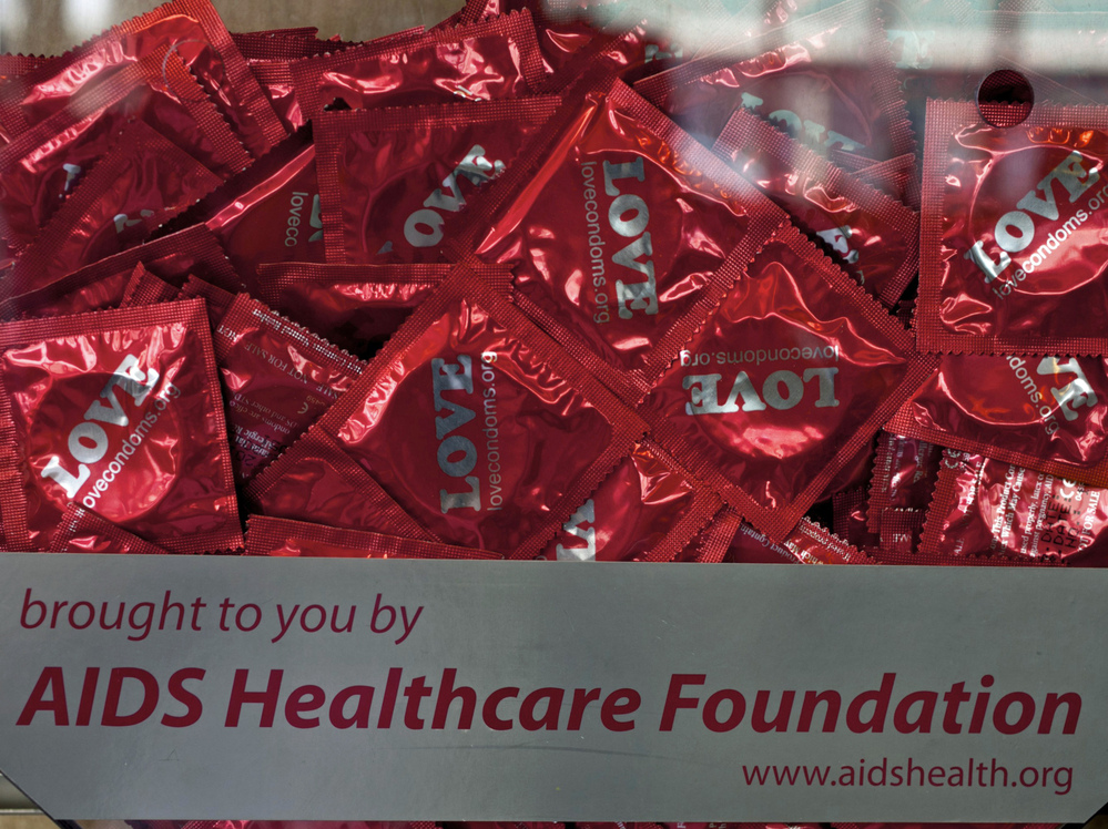 The Los Angeles-based AIDS Healthcare Foundation says a county law requiring condom use at porn shoots is necessary to protect actors from sexually transmitted diseases.