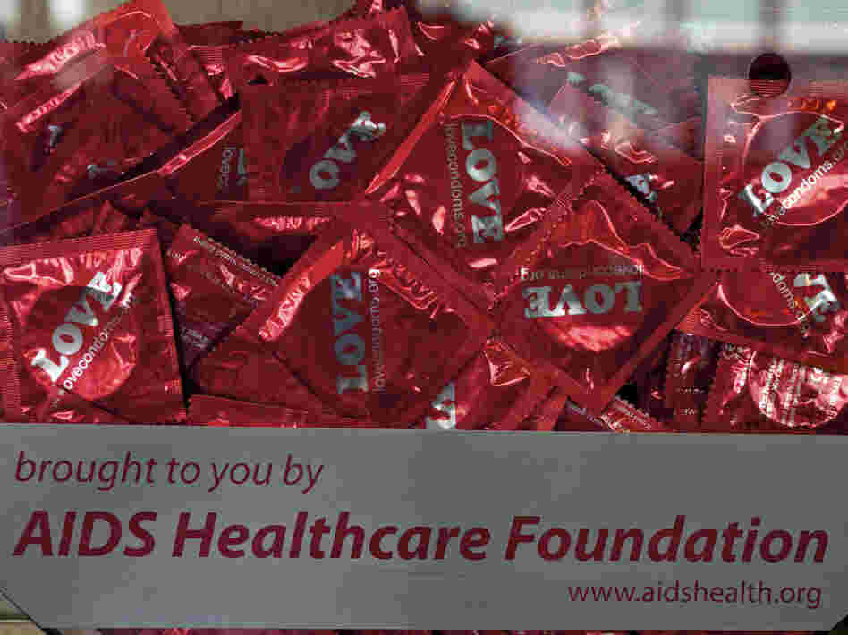 The Los Angeles-based AIDS Healthcare Foundation says a county law requiring condom use at porn shoots is necessary to protect actors from sexually transmitted diseases.
