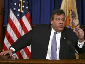 New Jersey Gov. Chris Christie blasted his party's "toxic internal politics" after House Republicans initially failed to vote on disaster relief for victims of Superstorm Sandy.