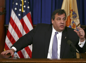 New Jersey Gov. Chris Christie blasted his party's "toxic internal politics" after House Republicans initially failed to vote on disaster relief for victims of Superstorm Sandy.
