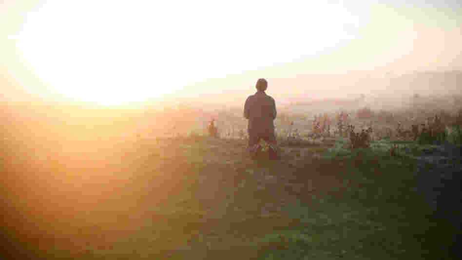 In Bruno Dumont's Hors Satan, the unnamed Guy (David Dewaele) turns to nature for solace and spiritual comfort. In Bruno Dumont's Hors Satan, the unnamed Guy (David Dewaele) turns to nature for solace and spiritual comfort.