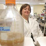 Microbiologist Emma Allen-Vercoe invented the Robogut, a mechanical device that mimics conditions in the human colon.