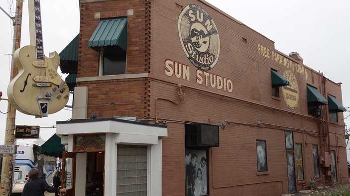 Sun Studio in Memphis.