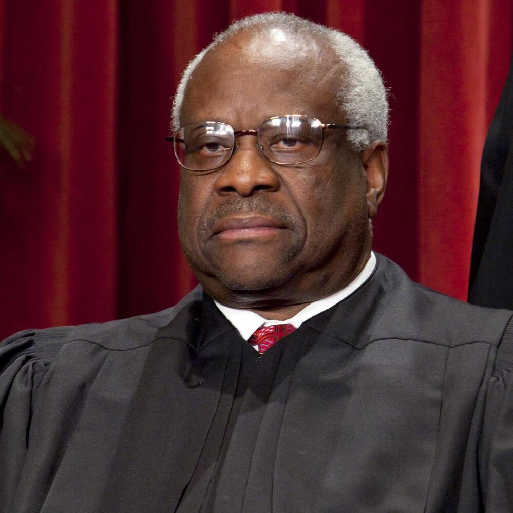 Supreme Court Justice Clarence Thomas.
