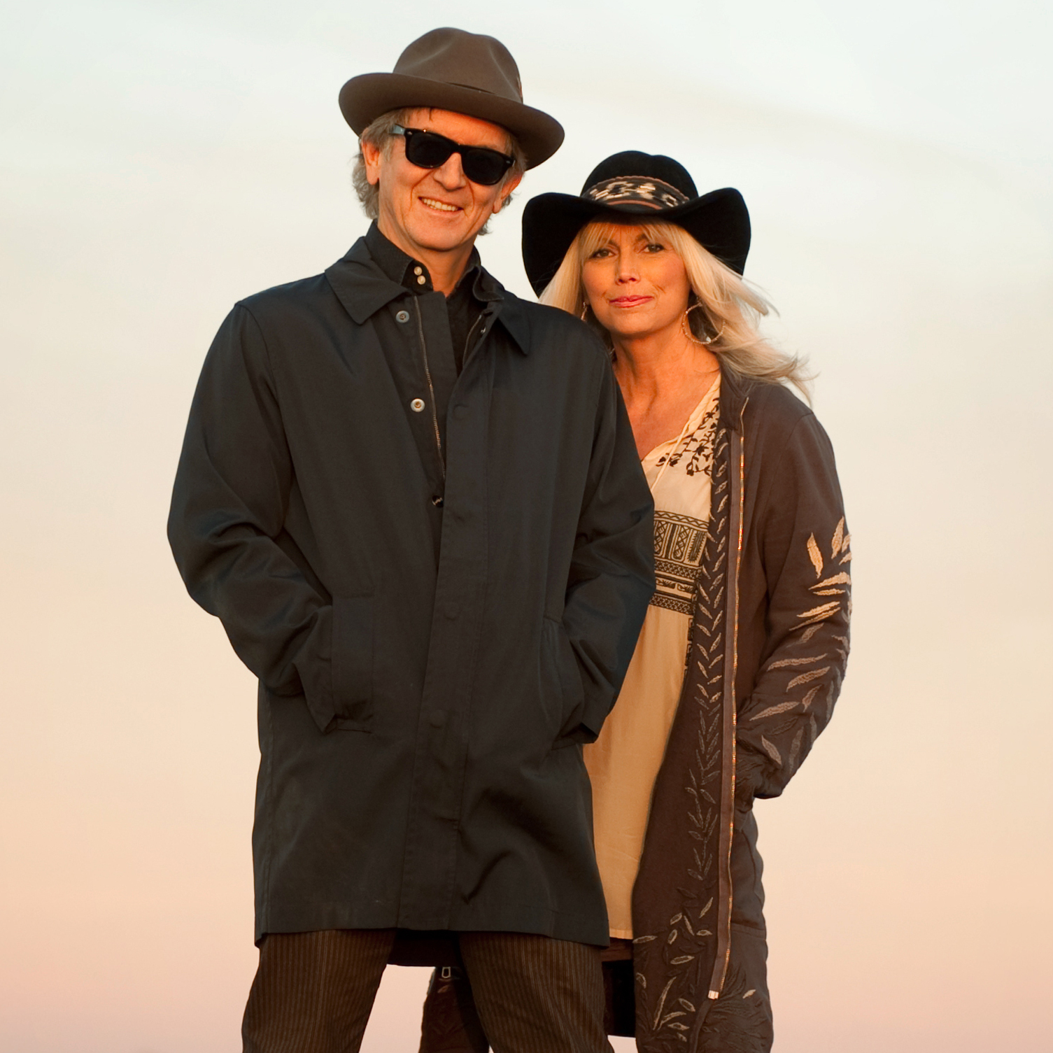 Rodney Crowell and Emmylou Harris.