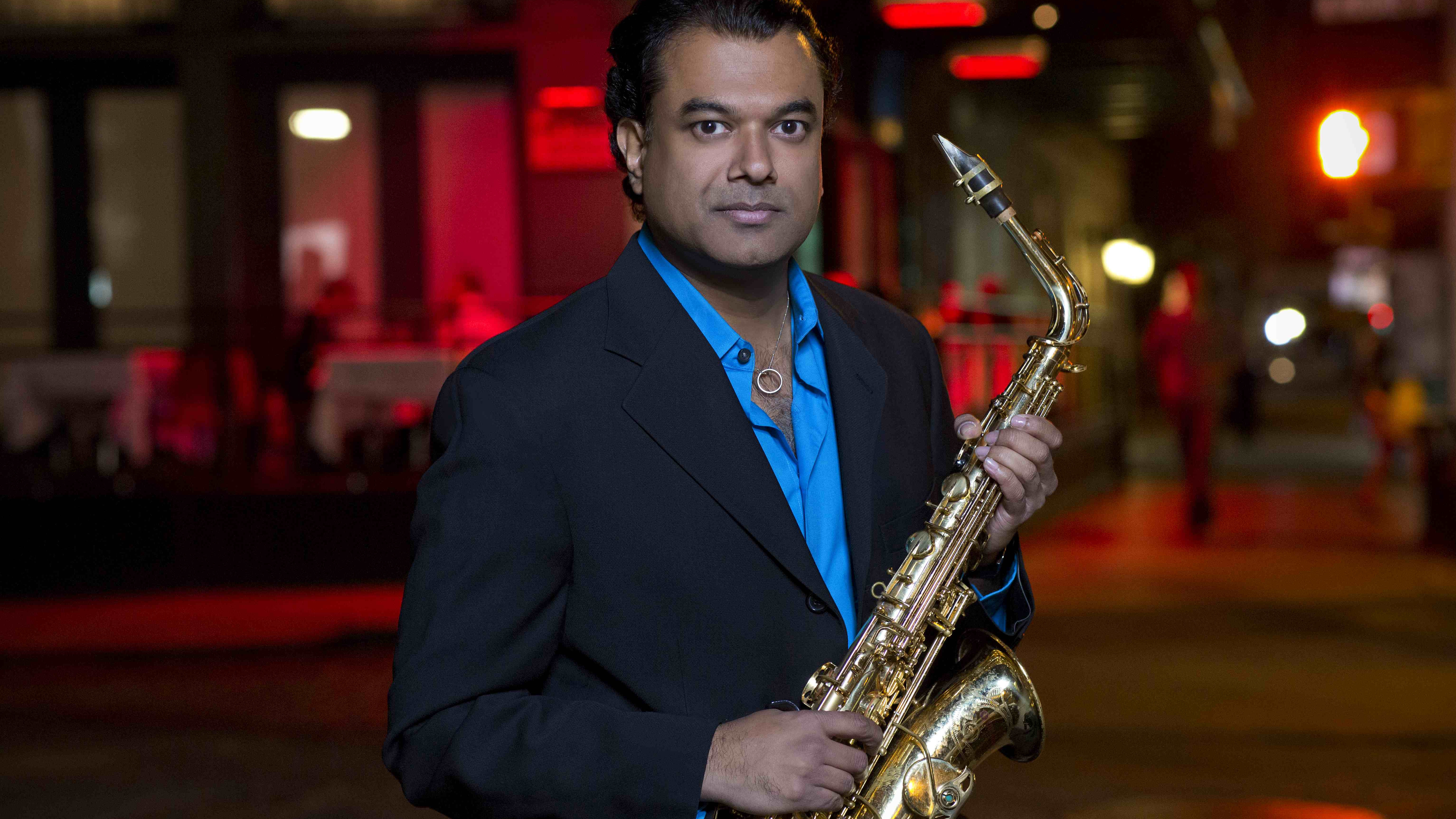 Rudresh Mahanthappa's new album, <em>Gamak</em>, comes out Jan. 29.