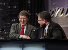 Shmuel Bar (left) and Jeffrey Goldberg argue against the motion "Israel Can Live with a Nuclear Iran." Shmuel Bar (left) and Jeffrey Goldberg argue against the motion "Israel Can Live with a Nuclear Iran."