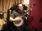 Sean Lennon in the studio, during production of the Alter Egos soundtrack. Sean Lennon in the studio, during production of the Alter Egos soundtrack.