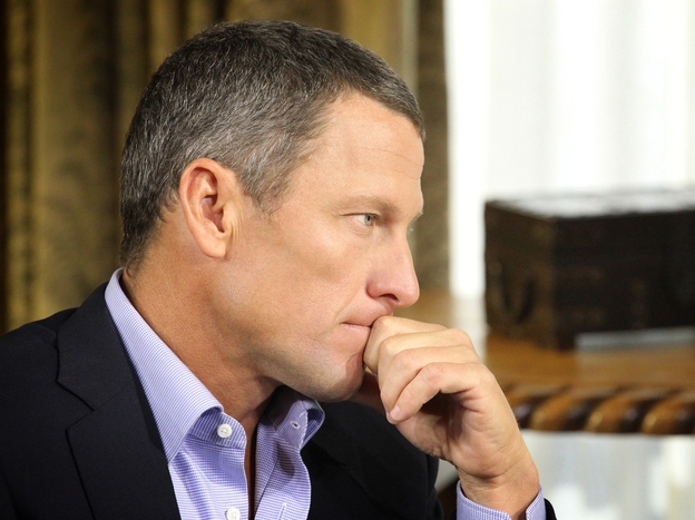 Lance Armstrong admits to Oprah Winfrey that he used performance-enhancing drugs. The first part of the interview aired Thursday night.
