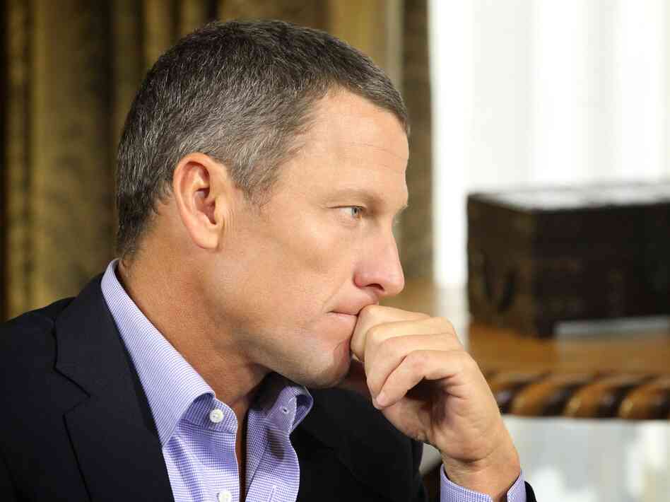 Lance Armstrong admits to Oprah Winfrey that he used performance-enhancing drugs. The first part of the interview aired Thursday night.
