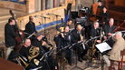Gunther Schuller conducts the Mingus Orchestra at St. Bartholomew's Church. Gunther Schuller conducts the Mingus Orchestra at St. Bartholomew's Church.