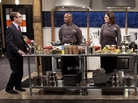 Ted Allen addresses the chefs competing on the Chopped Holiday Special. Ted Allen addresses the chefs competing on the Chopped Holiday Special.