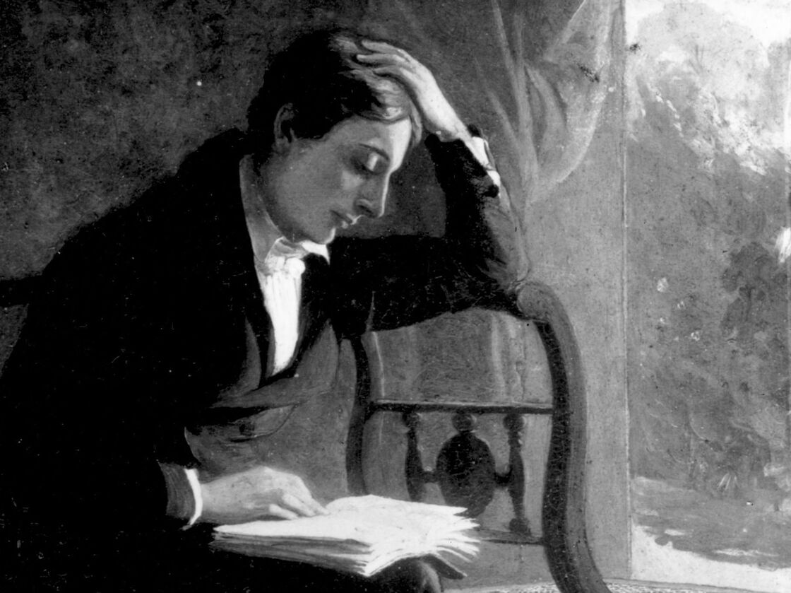 John Keats' poetry lends itself to memorization particularly well. Fortunately, you can learn his texts by heart without having to adopt his moody pose.
