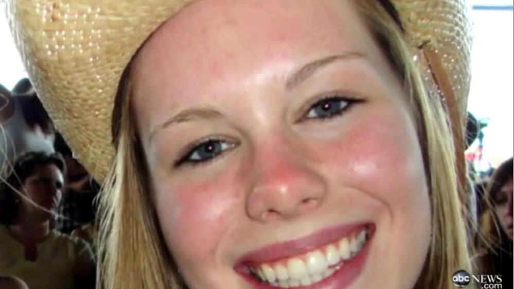 Lizzy Seeberg, in a family photo broadcast by ABC News.