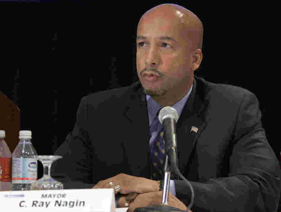 Mayor Ray Nagin has been indicted on 21 corruption charges by a federal grand jury. They include "conspiracy to deprive citizens of honest services."