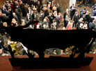 Guests arrive for the Black Tie and Boots Inaugural Ball in Washington back in 2005 to celebrate President Bush's second term. Guests arrive for the Black Tie and Boots Inaugural Ball in Washington back in 2005 to celebrate President Bush's second term.